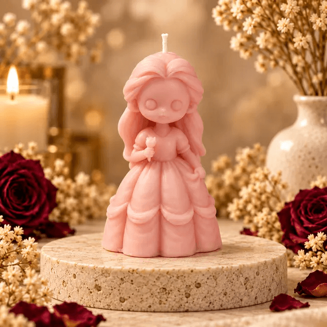 Princesse royale rose poudré.
