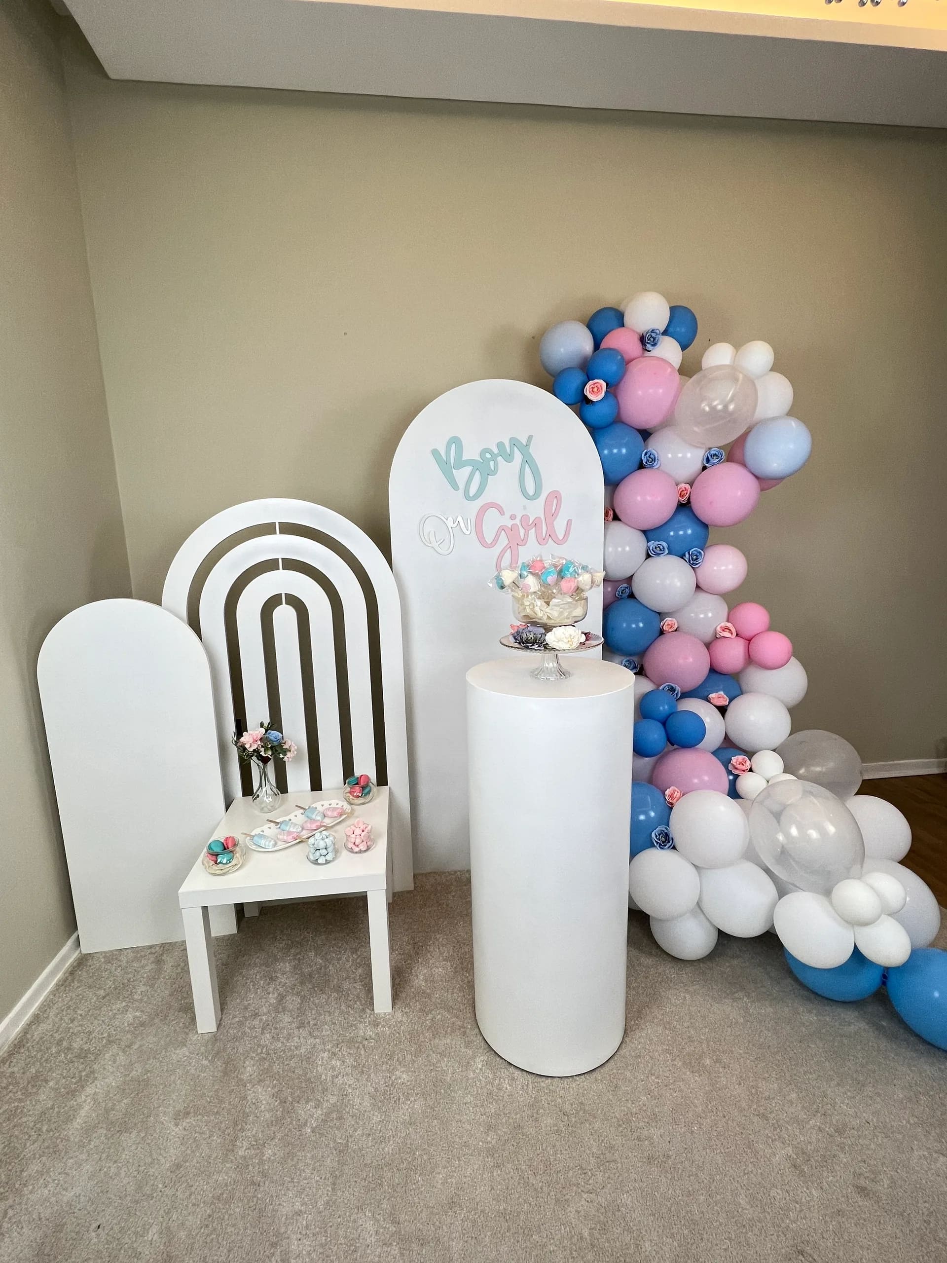 Détail tendre de baby shower Sareine Craft